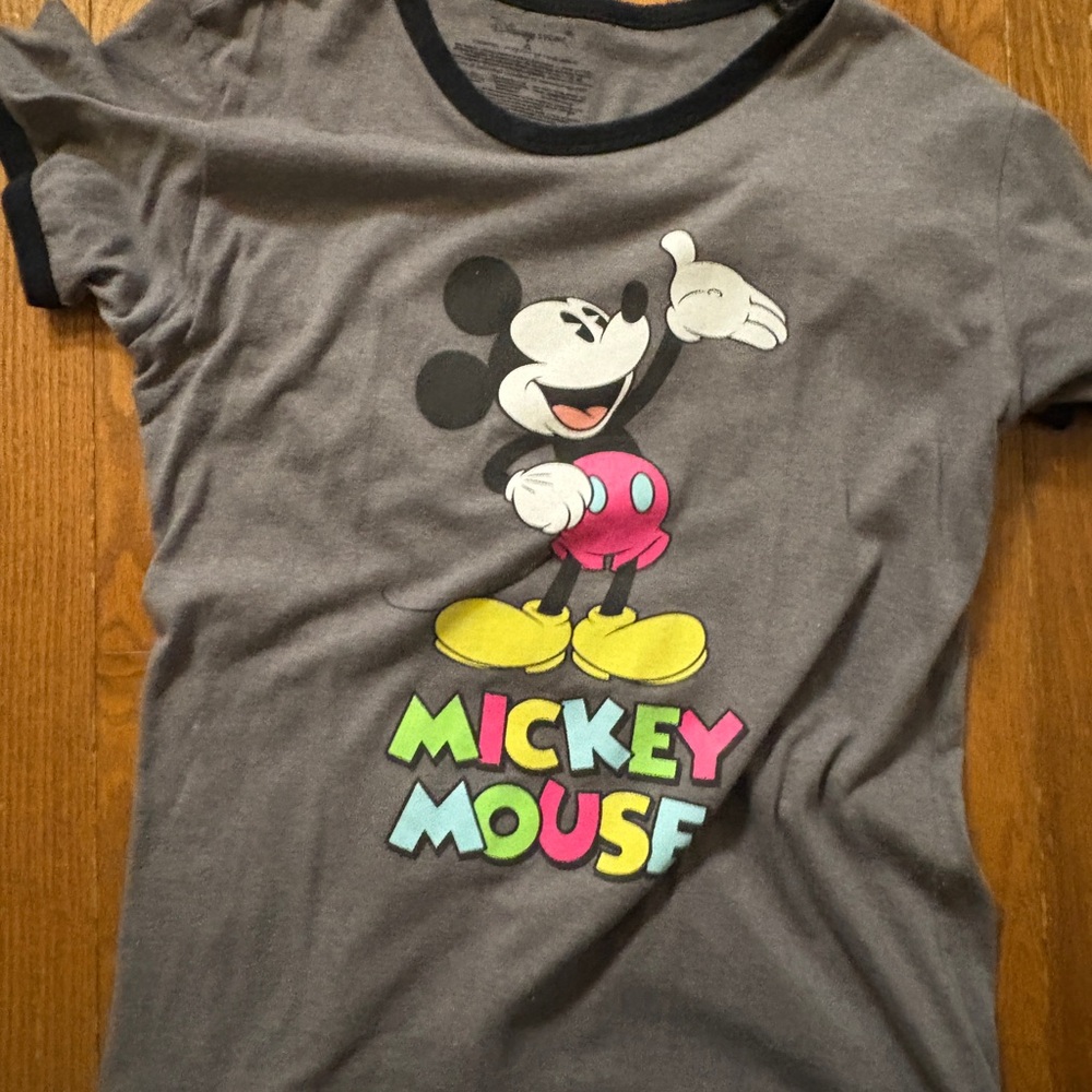 Disney Store Mickey Mouse Gray Tee